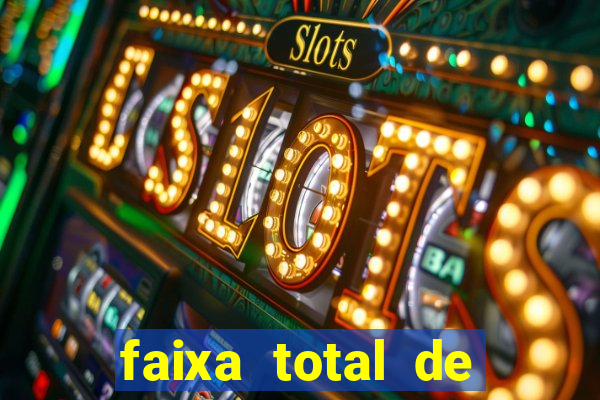 faixa total de gols 2 3 o que significa