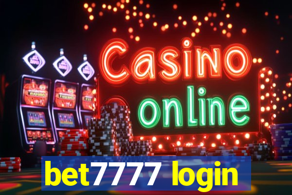 bet7777 login