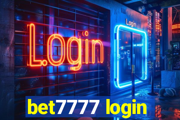 bet7777 login