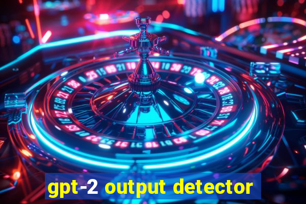 gpt-2 output detector