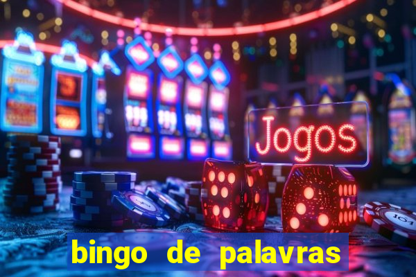 bingo de palavras de natal