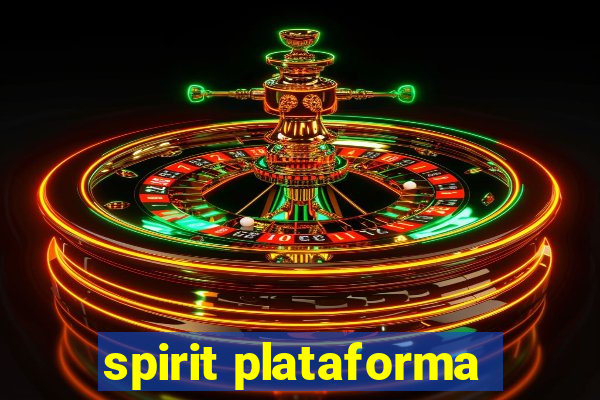 spirit plataforma