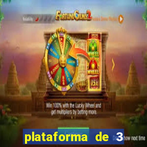 plataforma de 3 reais pg