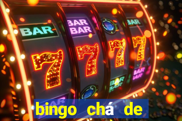 bingo chá de bebê excel