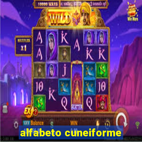 alfabeto cuneiforme