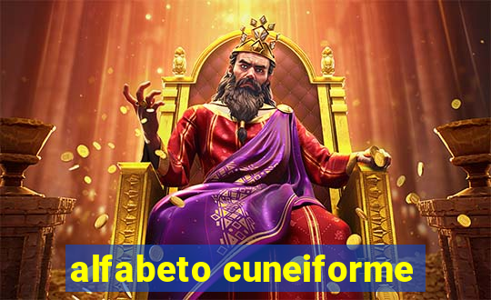 alfabeto cuneiforme