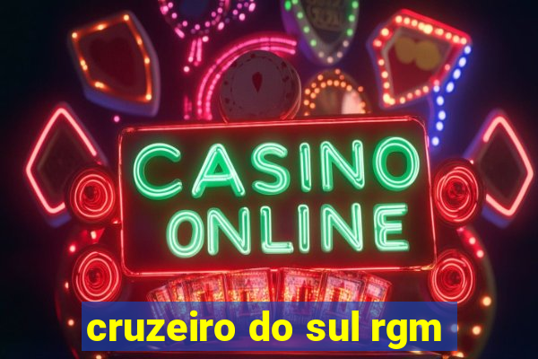 cruzeiro do sul rgm