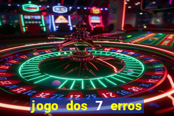 jogo dos 7 erros para manipuladores de alimentos