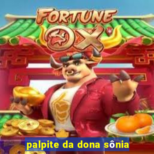 palpite da dona sônia