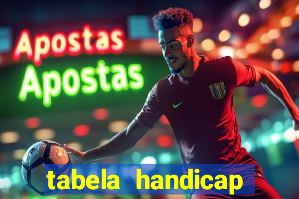 tabela handicap asiatico escanteios