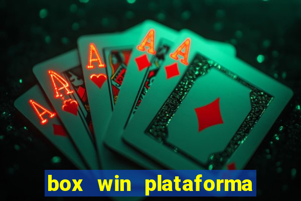 box win plataforma de jogos