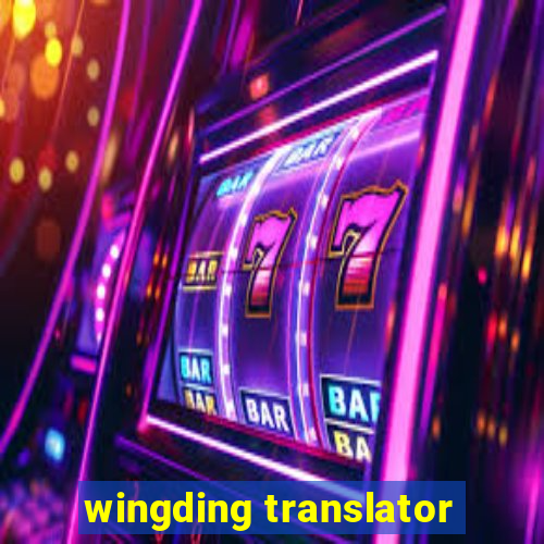 wingding translator