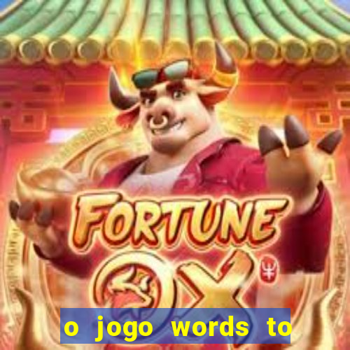 o jogo words to win paga mesmo