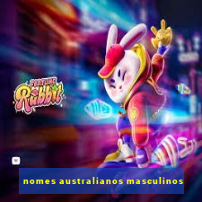 nomes australianos masculinos