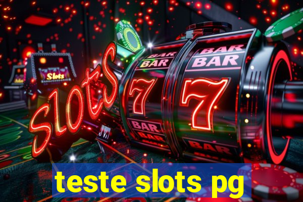 teste slots pg