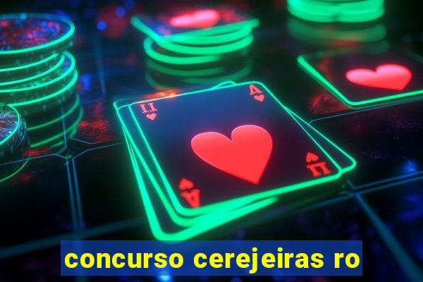 concurso cerejeiras ro