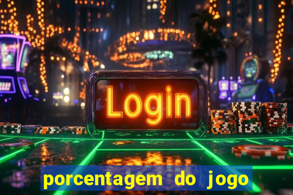 porcentagem do jogo fortune tiger