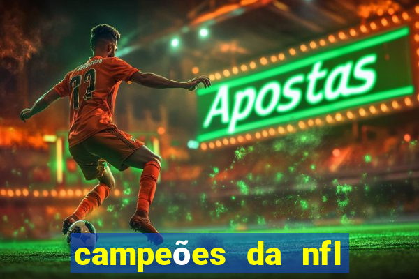 campeões da nfl desde 1920