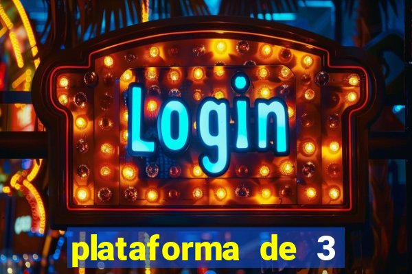 plataforma de 3 reais link