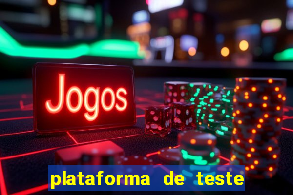 plataforma de teste pg demo