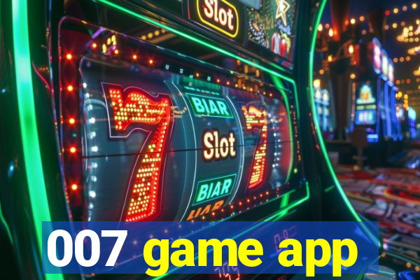 007 game app