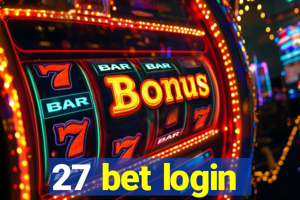 27 bet login