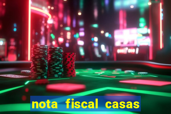 nota fiscal casas bahia 2 via