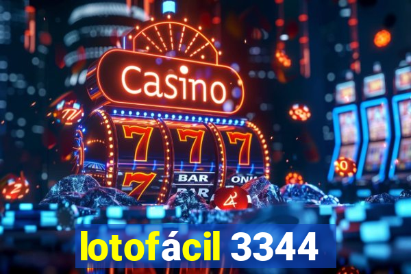 lotofácil 3344