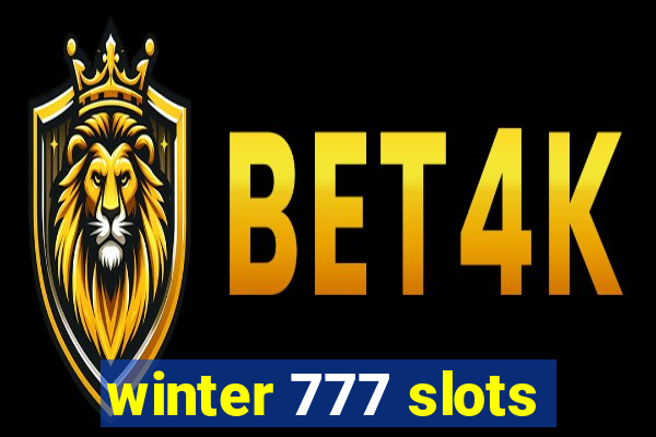 winter 777 slots