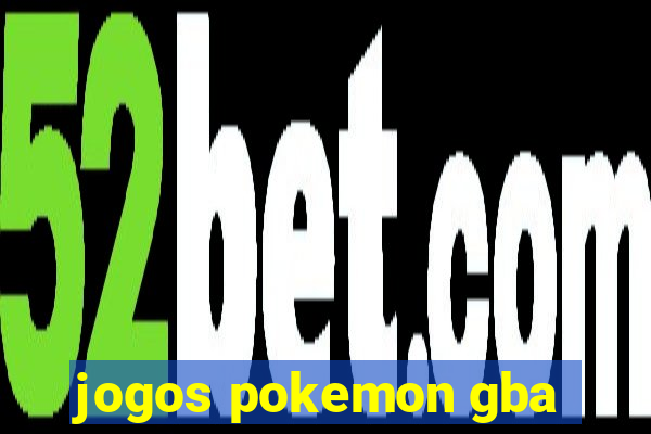 jogos pokemon gba