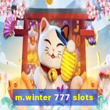 m.winter 777 slots