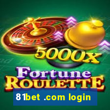 81bet .com login