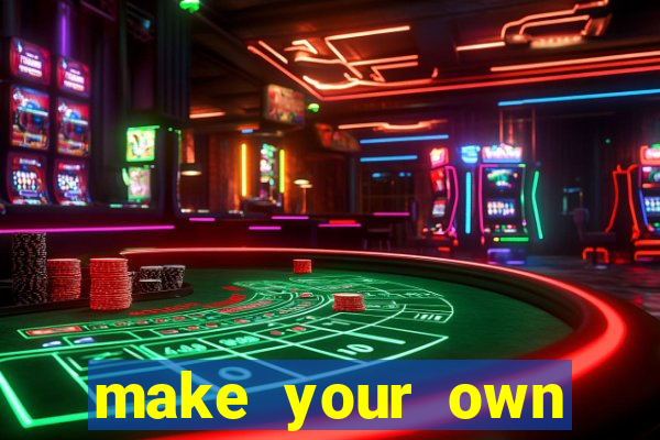 make your own bingo app