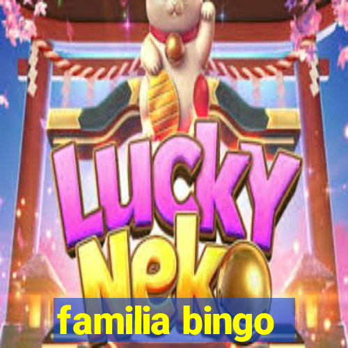 familia bingo