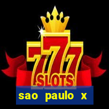 sao paulo x botafogo palpite