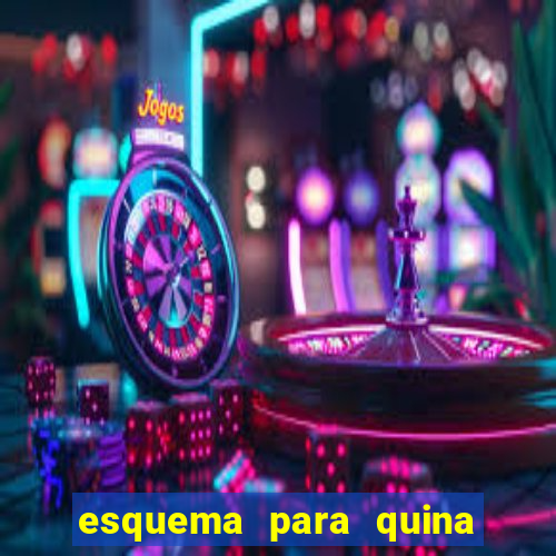 esquema para quina com 20 dezenas