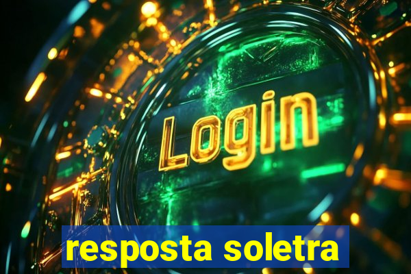 resposta soletra