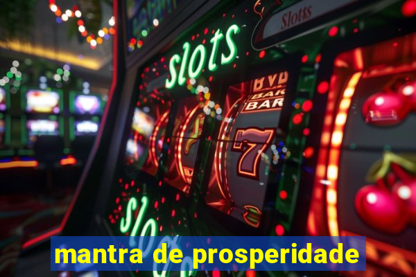 mantra de prosperidade