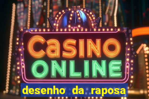 desenho da raposa do cruzeiro para colorir