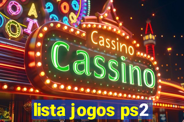 lista jogos ps2