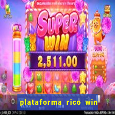 plataforma rico win paga mesmo