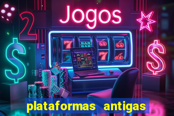 plataformas antigas de jogos