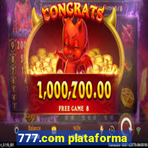 777.com plataforma