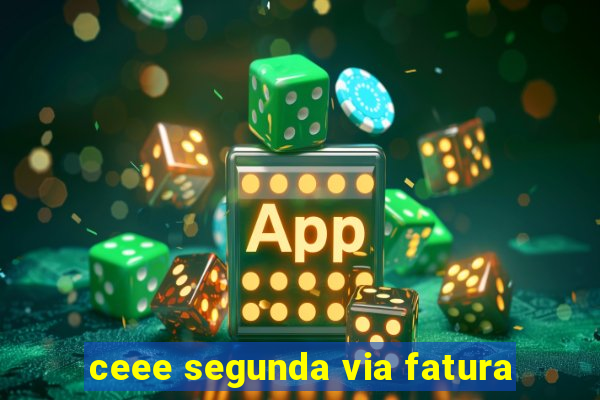 ceee segunda via fatura