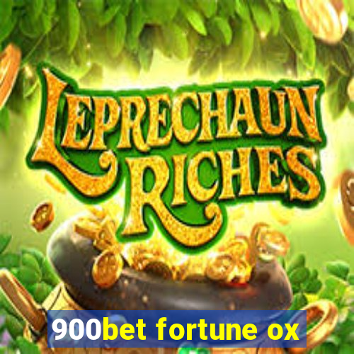 900bet fortune ox