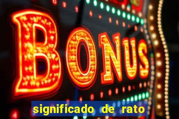 significado de rato na umbanda