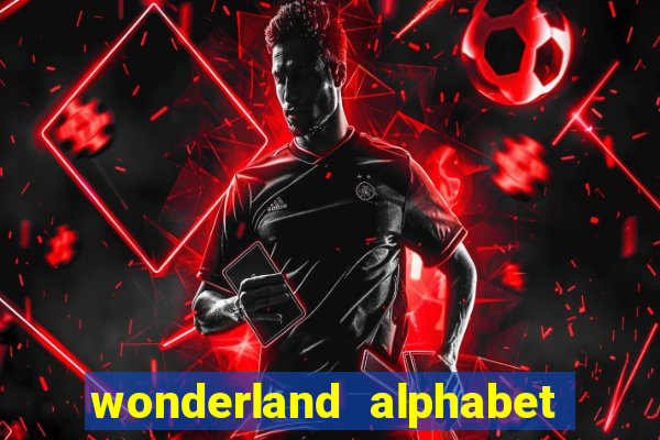 wonderland alphabet comic studio
