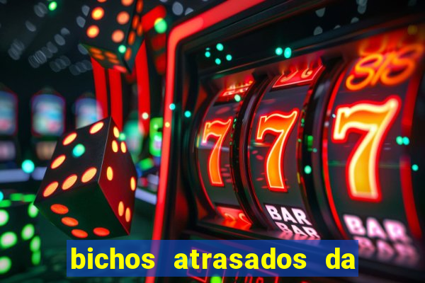 bichos atrasados da loteria federal