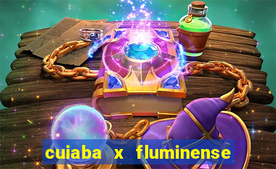 cuiaba x fluminense ao vivo