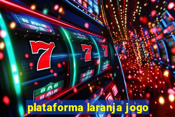 plataforma laranja jogo